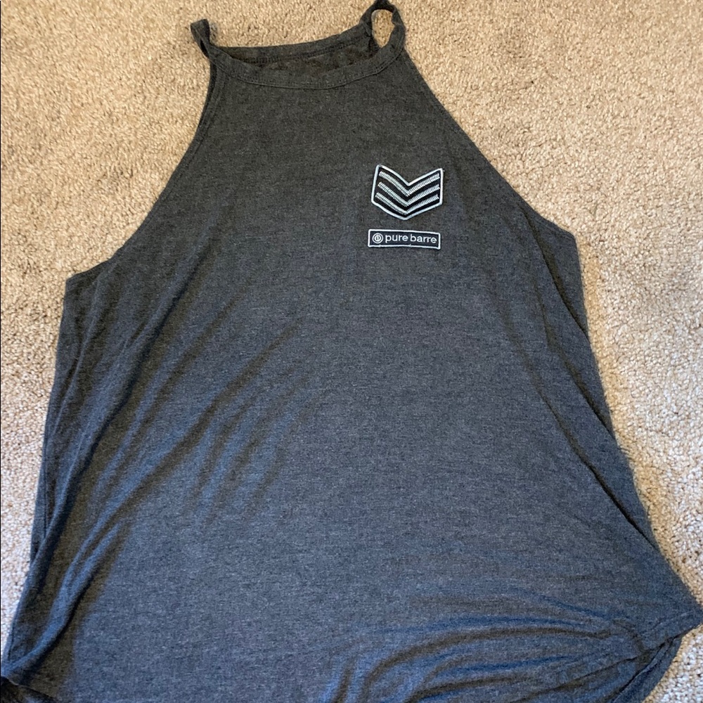 Pure Barre high neck tank